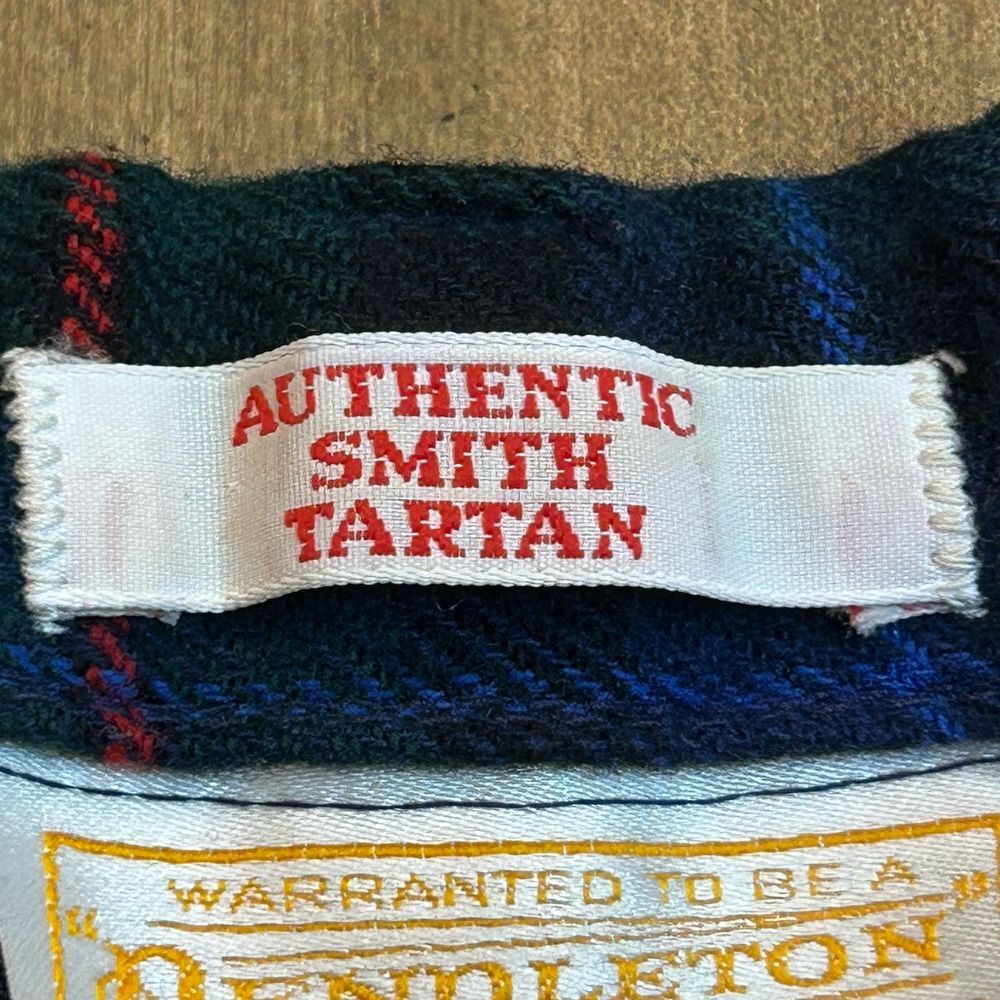 Pendleton Pants Womens 18 Authentic Smith Tartan Plaid Lined Virgin Wool VTG USA - Picture 11 of 15